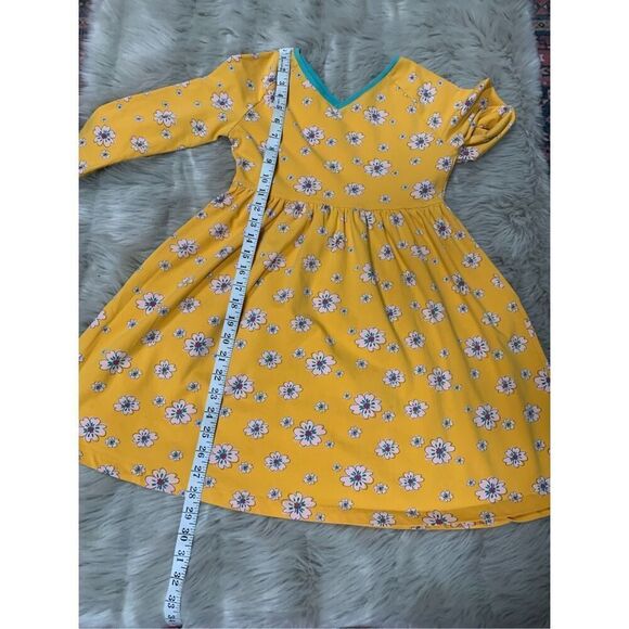 Matilda Jane Moments With You Field Tripper Yellow Floral Dress Size 12 - Picture 4 of 5